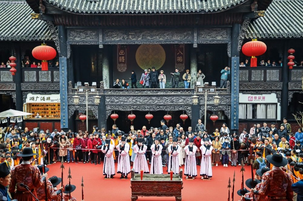 精彩的非遺展演展示。受訪者供圖