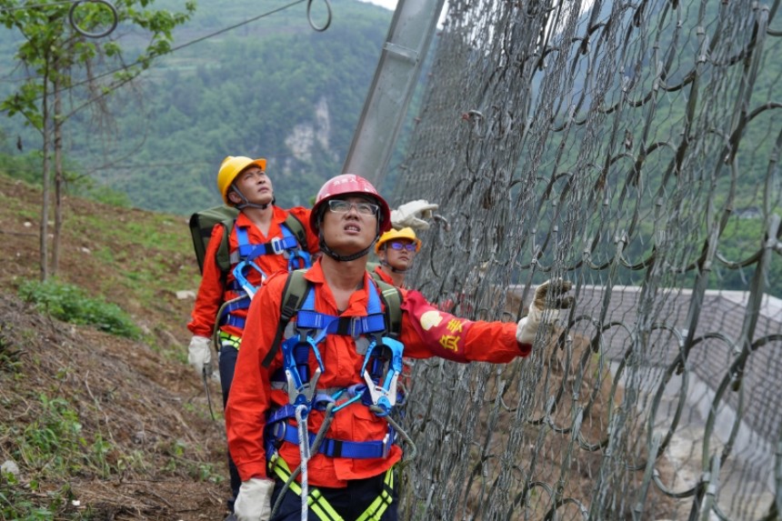 巡檢現(xiàn)場(chǎng)。趙鑫 攝