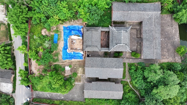 石篆山石窟寺區(qū)域考古出土文物。大足臺供圖