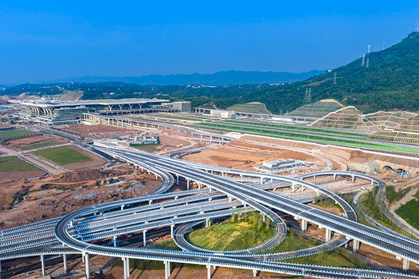 茶惠大道（一標(biāo)段）。中鐵十一局供圖