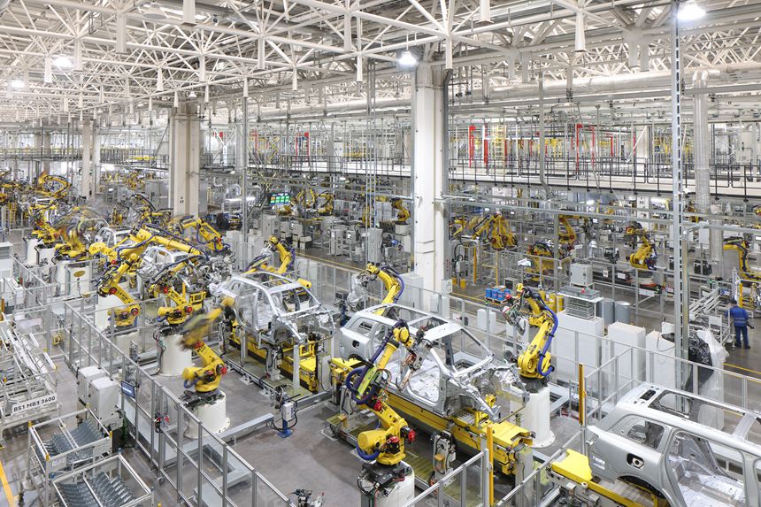 賽力斯超級工廠。賽力斯供圖