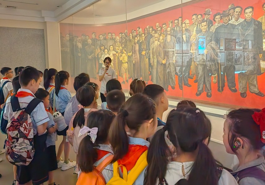 活動現(xiàn)場。共青團渝中區(qū)委供圖