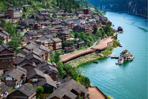 龔灘古鎮(zhèn)。酉陽文旅集團供圖