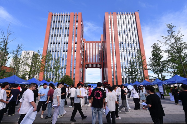 招聘會現(xiàn)場。主辦方供圖