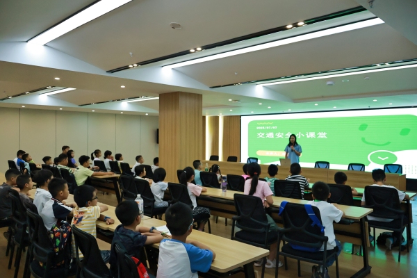 交通安全小課堂。重慶理工大學(xué)供圖