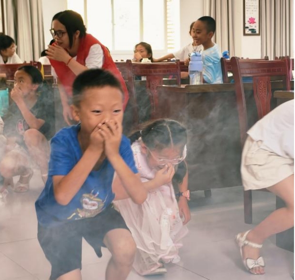 實戰(zhàn)演練。徐紅霞攝