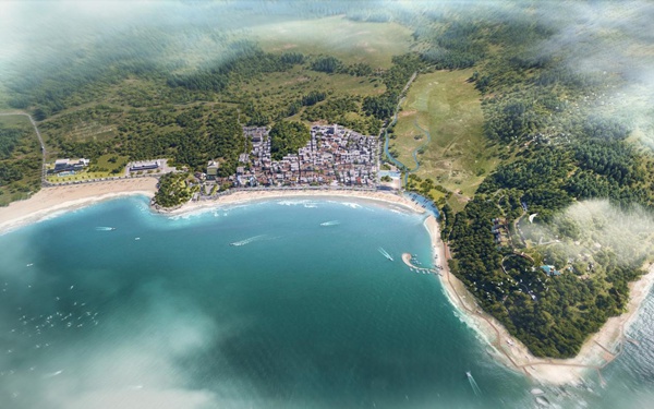 陸豐華潤希望小鎮(zhèn)規(guī)劃方案榮獲了第50屆世界建筑社群網(wǎng)大獎(jiǎng)方案類“專業(yè)評(píng)審獎(jiǎng)”。重慶市設(shè)計(jì)院供圖