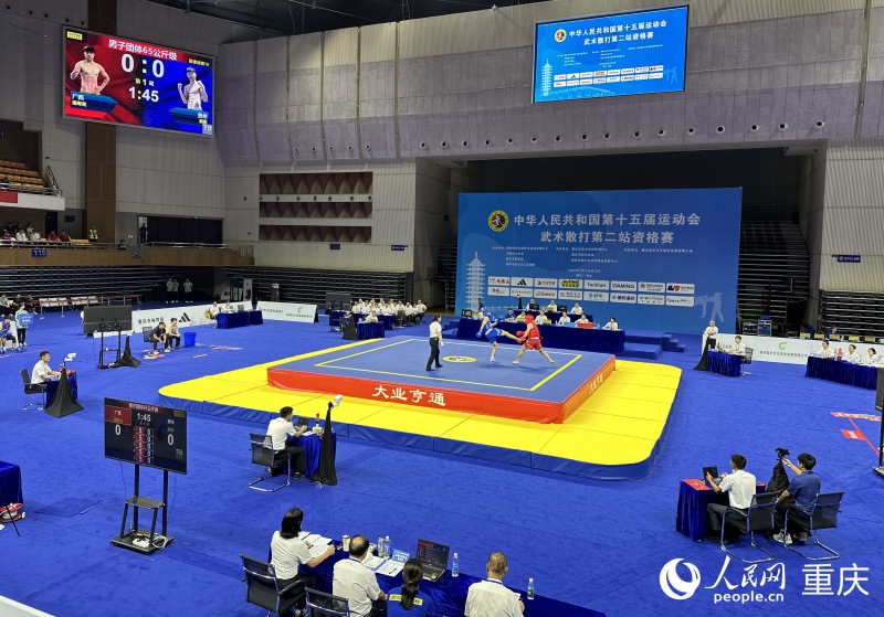 比賽現(xiàn)場。人民網(wǎng)記者 劉政寧攝