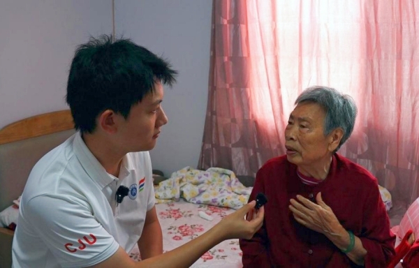 采訪現(xiàn)場。王梓宇攝