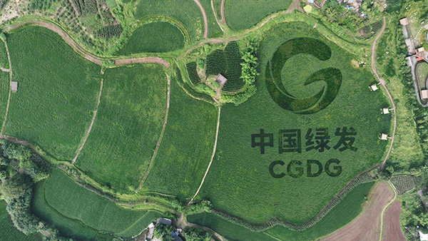 簽約儀式現(xiàn)場。中國綠發(fā)重慶公司供圖