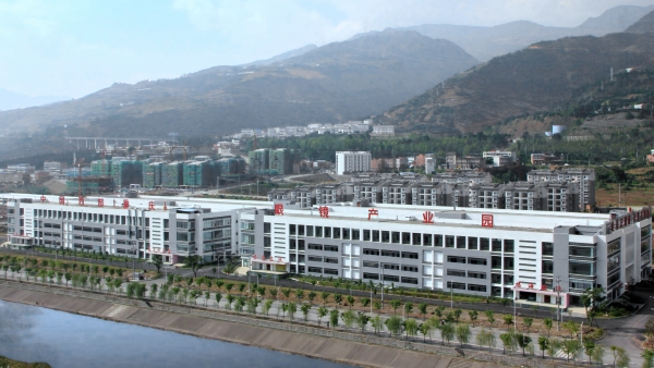 奉節(jié)生態(tài)工業(yè)園區(qū)。奉節(jié)縣委宣傳部供圖