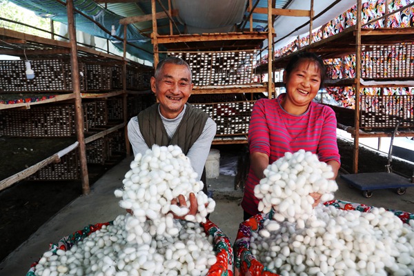 喜獲豐收。重慶市商務(wù)委員會(huì)供圖