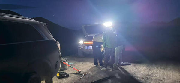 救援現(xiàn)場(chǎng)。賽力斯供圖