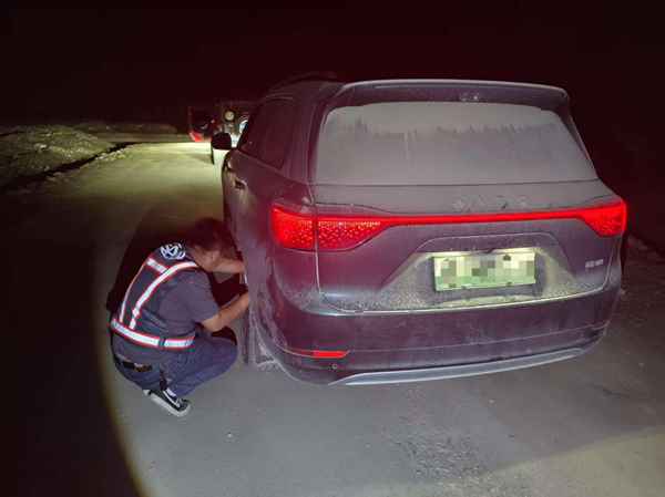 救援現(xiàn)場(chǎng)。賽力斯供圖