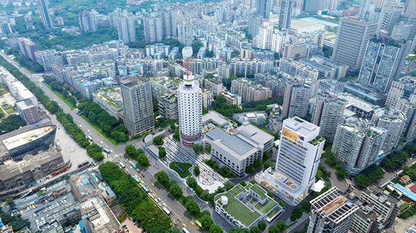 重慶彩電中心效果圖。長廈安基建筑設(shè)計供圖