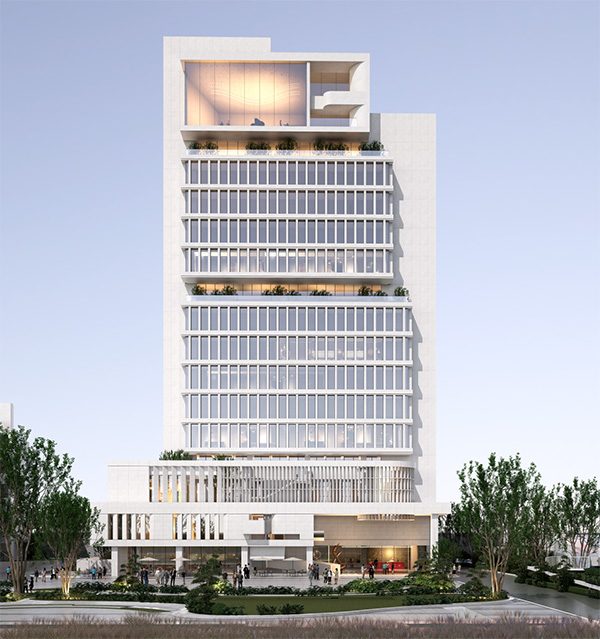 重慶衛(wèi)視數(shù)字文創(chuàng)基地效果圖。長廈安基建筑設(shè)計供圖