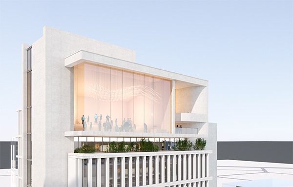 重慶衛(wèi)視數(shù)字文創(chuàng)基地效果圖。長廈安基建筑設(shè)計供圖