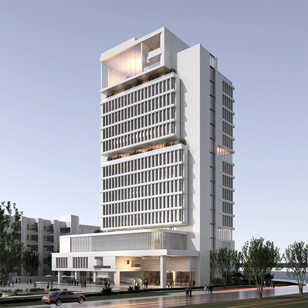 重慶衛(wèi)視數(shù)字文創(chuàng)基地效果圖。長廈安基建筑設(shè)計供圖