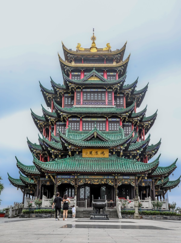 鴻恩閣。江北區(qū)文旅委供圖