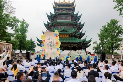 江北區(qū)2025年“七件大事”藝術(shù)觀察啟動(dòng)儀式現(xiàn)場(chǎng)。江北區(qū)委宣傳部供圖