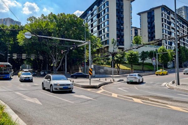 優(yōu)化后的灘子口片區(qū)交通現(xiàn)狀。曹鳴鷗攝