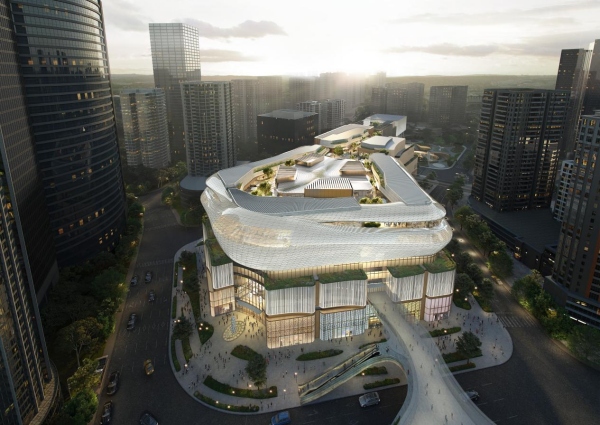 中環(huán)萬象城效果圖。受訪者供圖