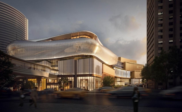 中環(huán)萬象城效果圖。受訪者供圖