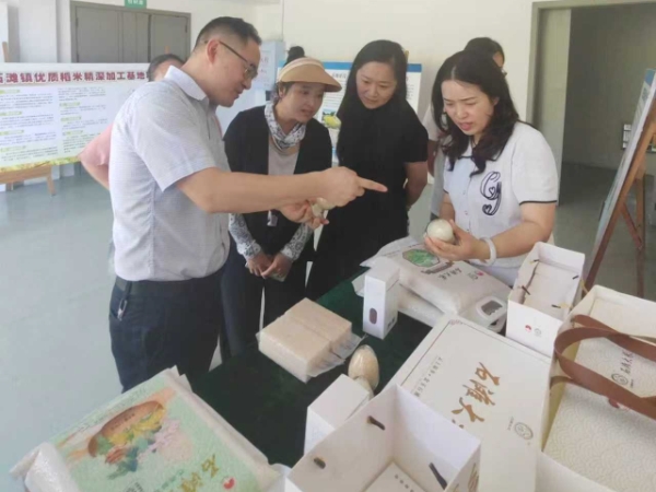 政協(xié)委員在石灘鎮(zhèn)調(diào)研。石思妮攝