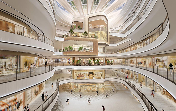 江岸天街。重慶龍湖供圖