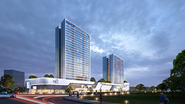 龍興天街。重慶龍湖供圖