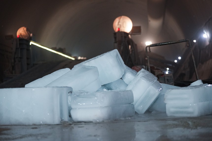 高溫“烤”驗(yàn)隧道施工 物理降溫“冰”力全開【4】