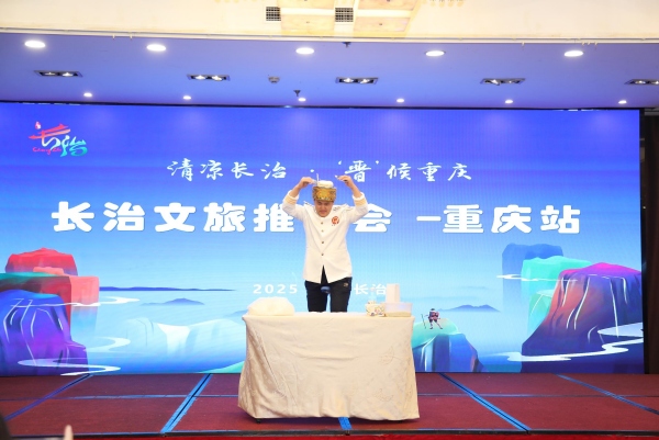 面食表演。梁艷鋒攝