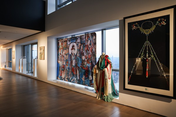 壁畫展出。重慶來福士供圖