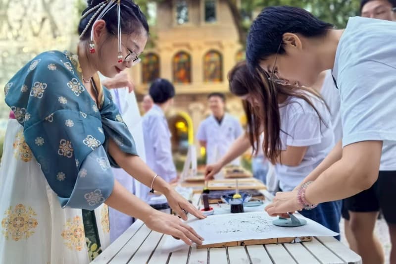 活動現(xiàn)場。楊心雨攝