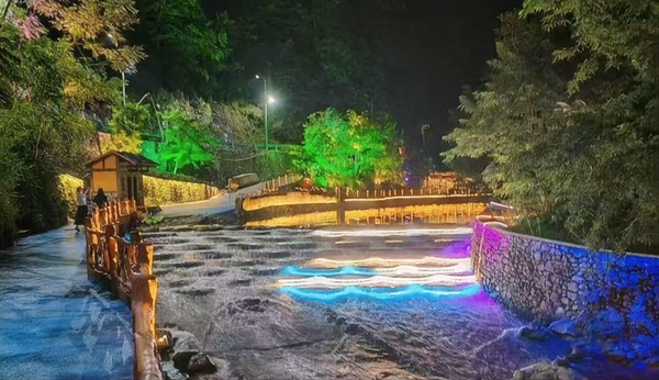 親水環(huán)線步道亮相。嵐天鄉(xiāng)供圖