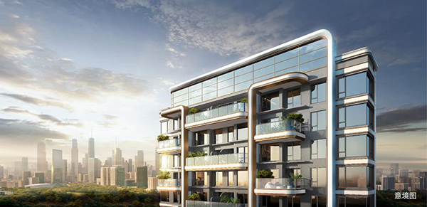 華僑城·熙宸項(xiàng)目外立面意境圖。重慶華僑城供圖