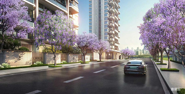 華僑城·熙宸項(xiàng)目意境圖。重慶華僑城供圖