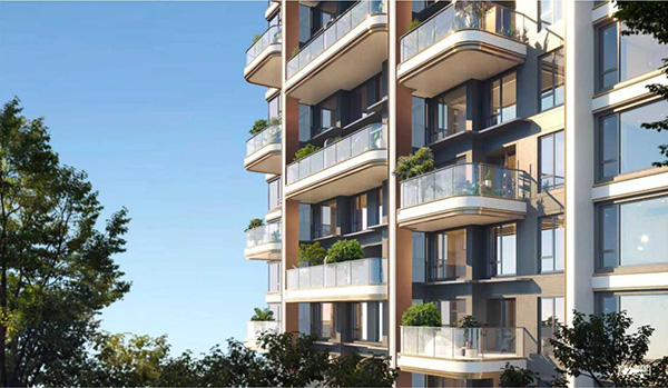 華僑城·熙宸項(xiàng)目外立面意境圖。重慶華僑城供圖