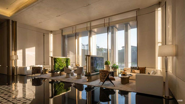 華僑城·熙宸項(xiàng)目泛會所實(shí)拍圖。重慶華僑城供圖