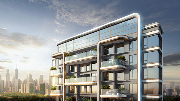 熙宸外立面意境圖。重慶華僑城供圖