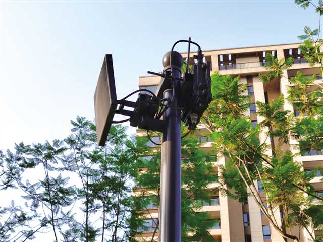 無(wú)線WIFI網(wǎng)絡(luò)覆蓋小區(qū)主要公共活動(dòng)區(qū)域。受訪者供圖