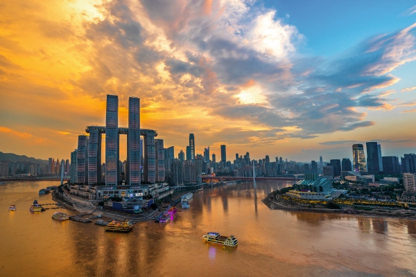 渝中區(qū)城市風光。渝中區(qū)委宣傳部供圖