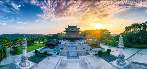 大足石刻景區(qū)。大足區(qū)委宣傳部供圖