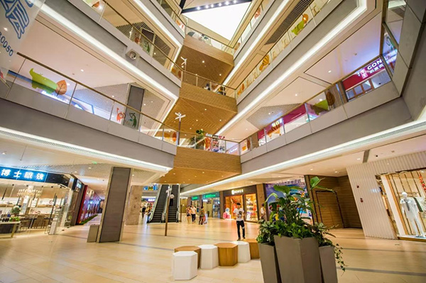 協(xié)信星光天地實景拍攝圖。重慶總部城供圖