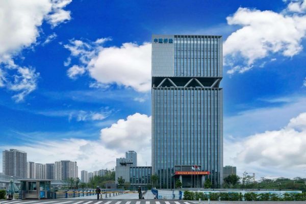 中建橋梁大廈。中建橋梁供圖