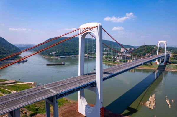 郭家沱長江大橋。中建橋梁供圖