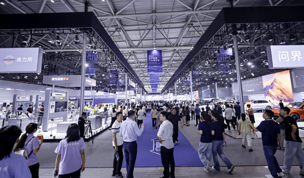 展館現(xiàn)場。賽力斯供圖