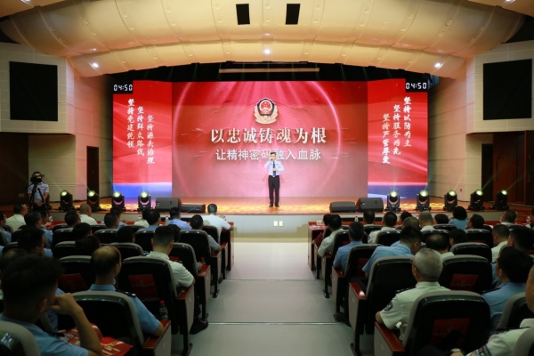 比武競賽活動現(xiàn)場。重慶市公安局治安管理總隊供圖