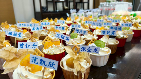 迎新現(xiàn)場(chǎng)。西南大學(xué)供圖