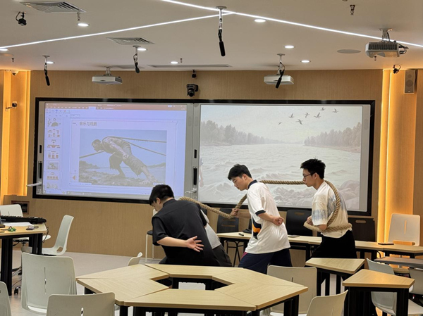 日常訓練。重慶文化藝術(shù)職業(yè)學院供圖